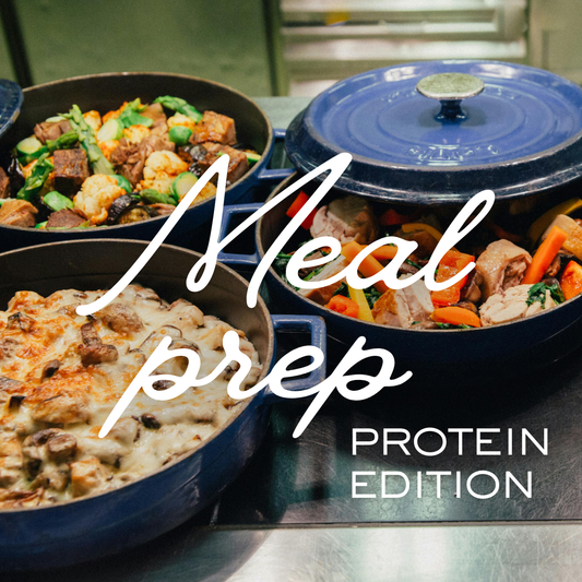 MEAL PREP Protein edition / Kochkurs / 11.04.2026 / 11-14:30 Uhr
